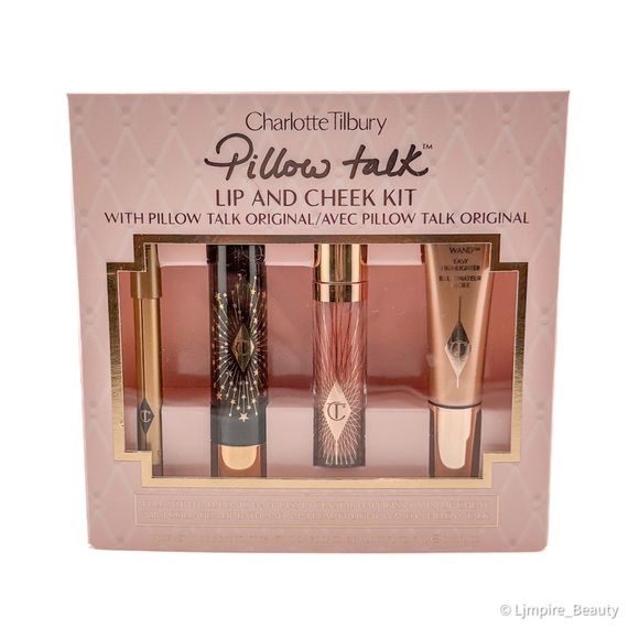 🆕 CHARLOTTE TILBURY Pillow Talk Iconic Lip and Cheek Secrets Set - Original NIB - Picture 5 of 8